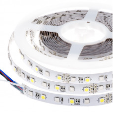 LED pásik , 5050 , 60 led/m , 14.4 W/m , RGBW , 10 mm , W = studená biela