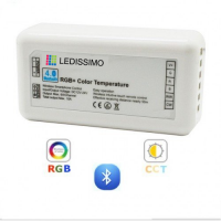  RGB-CCT, Bluetooth ovládač pre skupiny (zóny), group control, 120/240 Watt, LEDISSIMO SMART