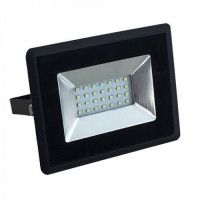 LED reflektor , 20 W , Ultra Slim , studená biela , E -series , biely