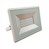 LED reflektor , 30 W , Ultra Slim , teplá biela , E -series , biely