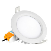 RGB-CCT LED panel, 6W, zapustený, okruhlý, stmievaeľný, farebný, nastaviteľná chromatickosť, SMART, IP54, Mi-Light