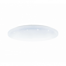 LED svietidlo , stropné , 24W , prisadené , 35 cm , okruhlé , UFO ,  krištáľový efekt , CCT , 3 farebná teplota , 3in1