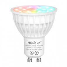 RGB-CCT svetelný zdroj, spot, pätica GU10, 4Watt, farebný, nastaviteľná chromatickosť, SMART, Mi-Light