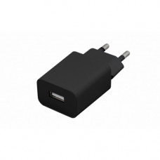 Univerzálna USB nabíjacia hlava, adaptér, 2A, 10W, čierna