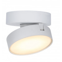 LED svietidlo, bodové , sklápacie , 8W , CCT , stmievateľné , biele , LUTEC CONNECT , STANOS