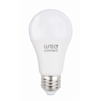 LED lampa , žiarovka , hruška , E27  , 9.2W , RGB , CCT , stmievateľné , LUTEC CONNECT