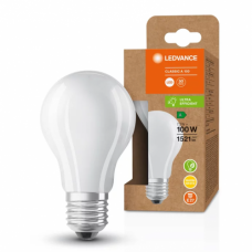 LED lampa, žiarovka, E27, 7,2 W, 211 lm/W, energetická trieda A, teplá biela, 5 rokov záruka, LEDVANCE (OSRAM)