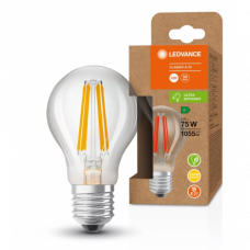 LED lampa, žiarovka, filament, E27, 5 W, 211 lm/W, energetická trieda A, teplá biela, 5 rokov záruky, LEDVANCE (OSRAM)