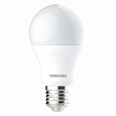 LED svietidlo , žiarovka , E27 pätica , 8.5 Watt , 180° , studená biela , TOSHIBA , 5 rokov záruky