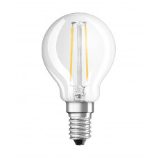 LED lampa, žiarovka, filament, teplá biela, pätica E14, 2.5W, LEDVANCE