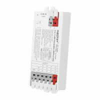 Univerzálny skupinový (zónový) regulátor, 3v1, RGB/RGBW/RGB-CCT, stmievateľný, skupinové ovládanie, rýchlo pripojiteľný, wifi, TUYA, SMART, Miboxer (Mi-Light), E3-WR