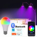 LED lampa , žiarovka , hruška , E27 , 12 wattov , RGB , CCT , stmievateľné , WIFI/Bluetooth , TUYA , LEDISSIMO AMBIENT LIGHT , balenie 3 kusy