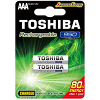  Ceruzová batéria AAA (LR03), 1,2 Volt, 2 kusy, odolná, batéria, dobíjateľná, High Power, TOSHIBA